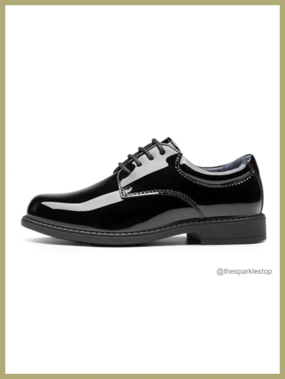 Boys' Oxford Lace-Up Dress Shoes Faux Leather Cushioned Low Top